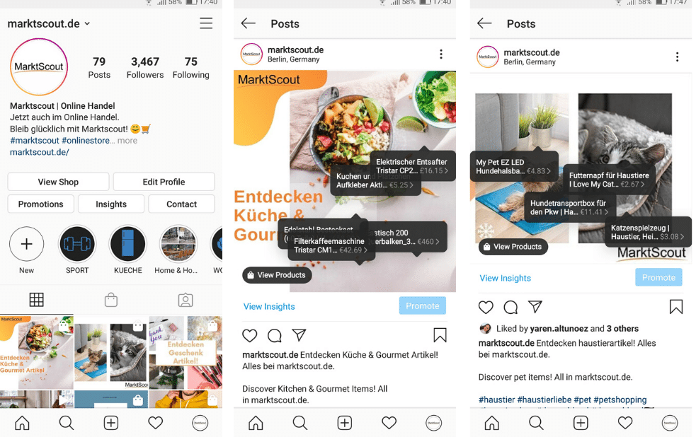 Instagram Shopping