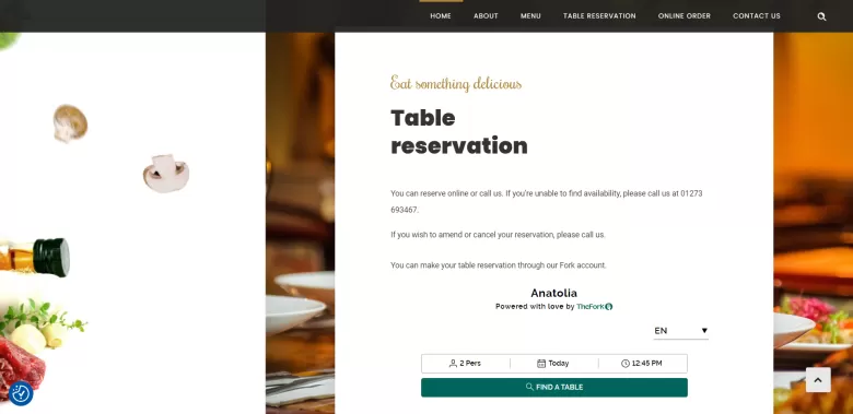 Anatolia Turkish Cuisine